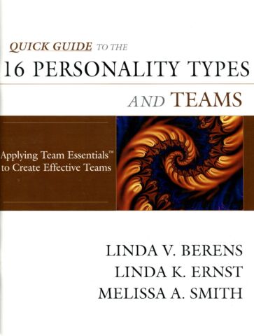 Quick Guide to the 16 Personality Types and Teams