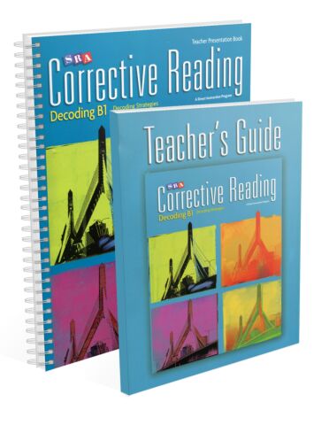 Corrective Reading: Decoding Strategies B1 - Teacher Materials