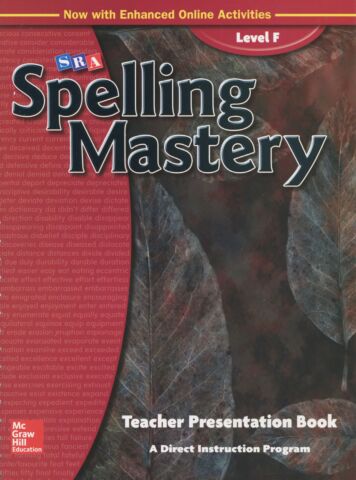 Spelling Mastery - Level F Teacher Materials
