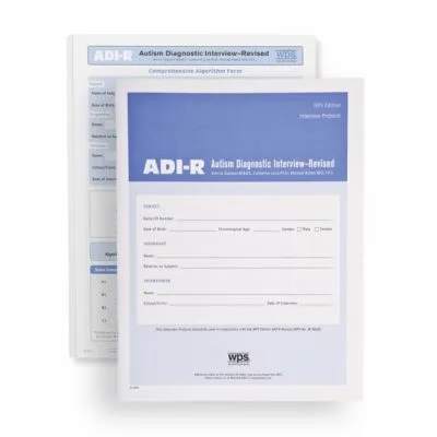 ADI-R Set of Interview Booklets and Comprehensive Algorithm Forms (for ADI-R Training)