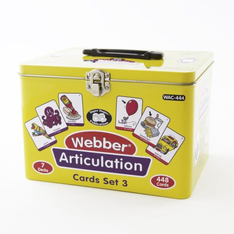 Webber Articulation Cards - Set 3