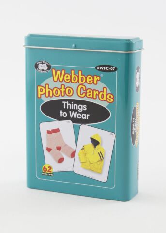 Webber Photo Cards - Things to Wear