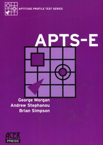 Aptitude Profile Test Series-Educational (APTS-E) Manual 