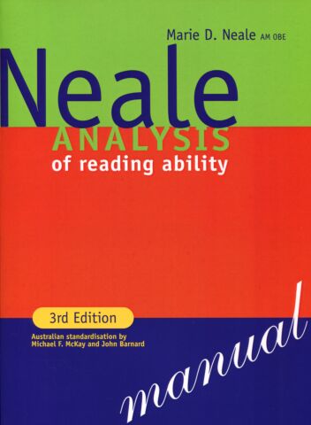 Neale Analysis of Reading Ability 