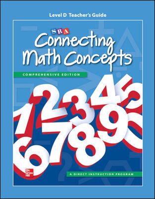 Connecting Math Concepts: Complete Set of Teacher Materials, Level D