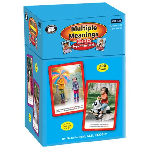 Photo Multiple Meanings Super Fun Deck