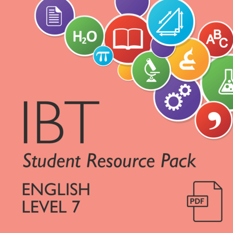 IBT Student Resource Pack: English, Level 7