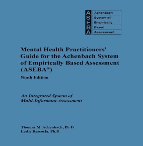 Mental Health Practitioners' Guide for the ASEBA (PDF)