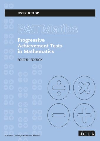 PAT Maths 4th ed. User Guide PDF