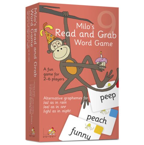 Milo's Read and Grab Coral Game 9 