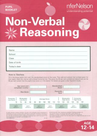 Non-verbal Reasoning Test Ages 12-14 Pupil Booklet (pkg 10)