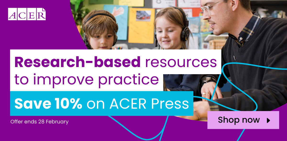 Save 10% on ACER Press