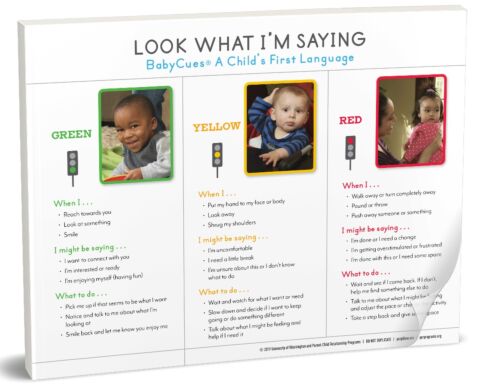 BabyCues® Look What I’m Saying Parent Handout