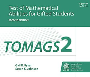 TOMAGS-2 Intermediate Level Examiner Record Form (pkg 25)
